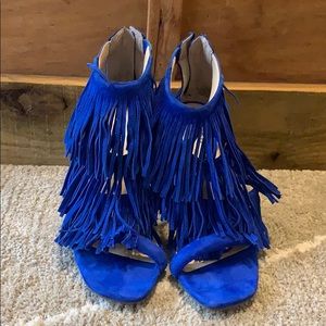 Steve Madden Fringe Heels